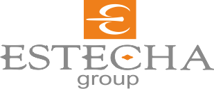 LOGO ESTECHA GROUP naranja sin raya
