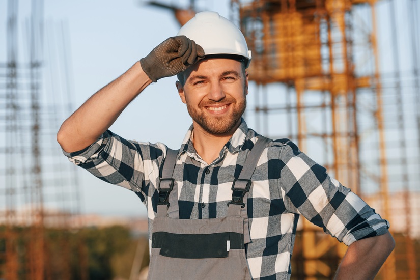 handsome man is working on the construction site a 2026 01 09 00 06 38 utc